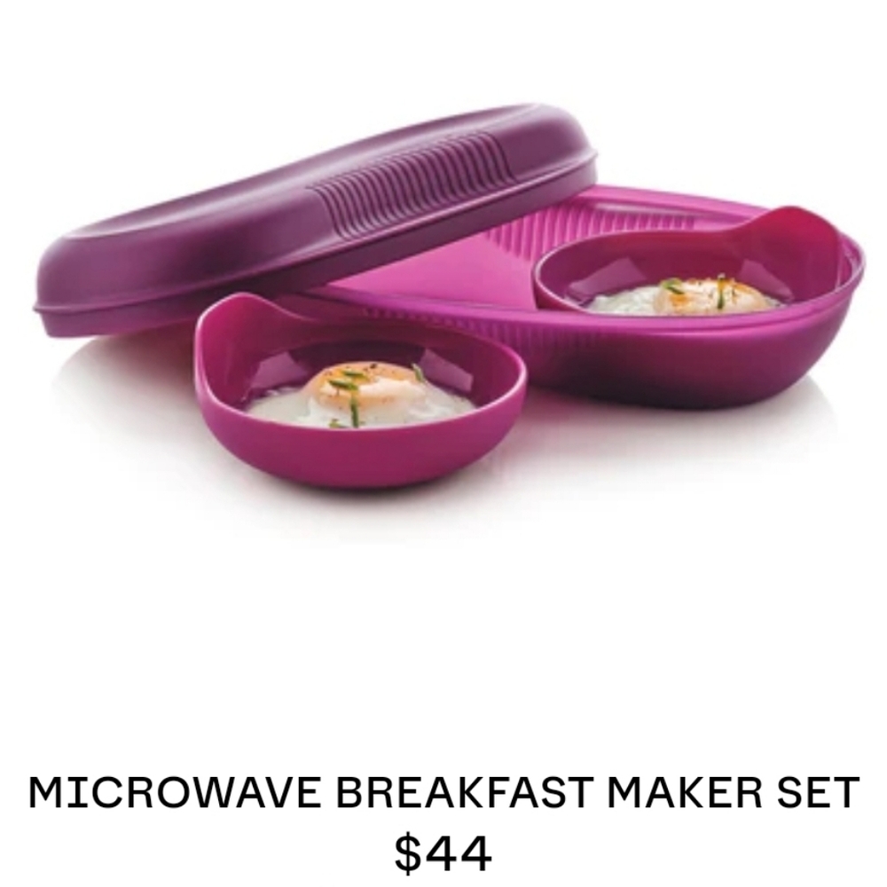 Tupperware Breakfast maker set